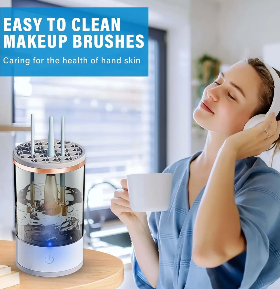 Electric Makeup Brush Cleaner