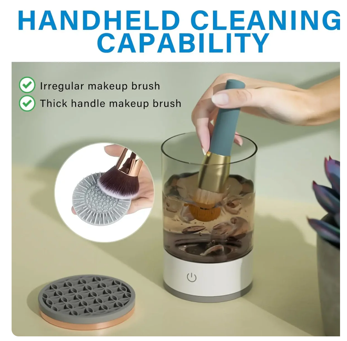 Electric Makeup Brush Cleaner