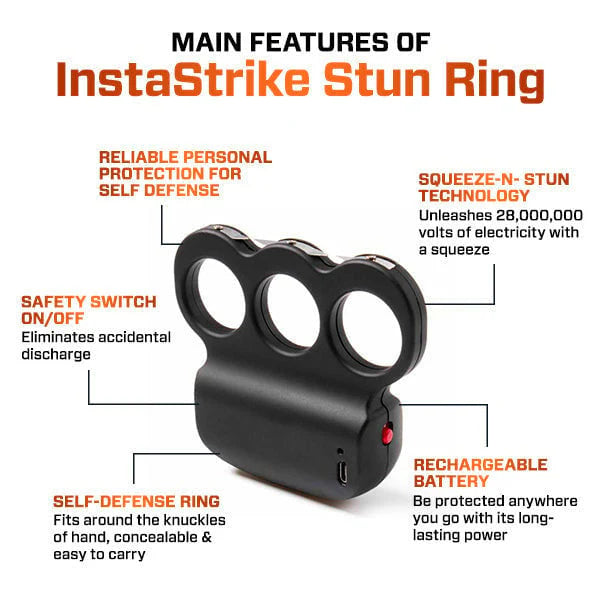 InstaStrike Extreme 28,000,000 Knuckle Stun Ring